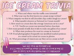 Ice cream industry sells more than a bill. Milkster Nitrogen Creamery Check Out This Fun Ice Cream Trivia And Comment How Many You Got Correct We Also Offer A Daily Trivia Question In Our Store On Hall Road In
