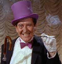 This is where footage is recorded at a slanted angle, this was done intentionally as the villains are 'crooked'. The Penguin 1966 Batman Series Antagonists Wiki Fandom