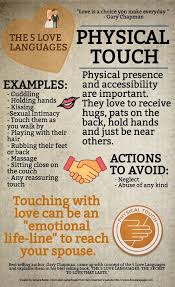 Physical Touch 5 Love Languages By Dr Gary Chapman Love Language Physical Touch Love Languages Five Love Languages