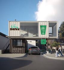 Coffe Drive Drive Thru Store Bs As Canning Argentina Picture Gallery Container Coffee Shop Container Cafe Container Restaurant