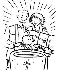 Download and print one of our baptism coloring pages to keep little hands occupied at home; Christian Sacrament Of Baptism Coloring Pages Best Place To Color
