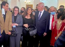 القاضية إشراف شبيل، زوجة الرئيس التونسي قيس سعيّد، تظهر دائما هادئة أمام وسائل الإعلام. Ù…Ø§Ø°Ø§ Ù‚Ø§Ù„Øª Ù„Ø·ÙŠÙØ© Ø¹Ù† Ø²ÙŠØ§Ø±Ø© Ø§Ù„Ø±Ø¦ÙŠØ³ Ø§Ù„ØªÙˆÙ†Ø³ÙŠ Ù‚ÙŠØ³ Ø³Ø¹ÙŠØ¯ Ø¥Ù„Ù‰ Ù…ØµØ± Ø§Ù„Ù…ØµØ±ÙŠ Ø§Ù„ÙŠÙˆÙ…