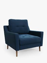 1006 navy armchair by emeco first built for use on submarines in 1944, the navy chair has been in continuous production ever since. Sofi Sofa In A Box Armchair Dark Leg Navy Velvet