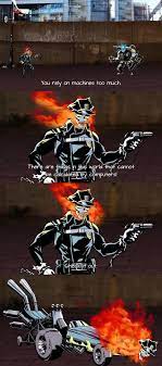 De vez en cuando, esos seres afilan sus colmillos y atacan a la gente. Inferno Copu Shows Mecha Cop On How It Is Done Inferno Cop Know Your Meme