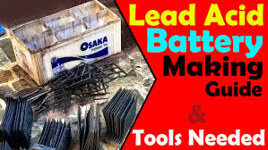How to pronounce sulfuric acid. How To Make Lead Acid Battery At Home And Required Tools Explained
