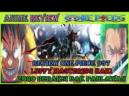 Alur cerita one piece 937 versi teks. Review One Piece 937 Luffy Mastering Haki Dan Zoro Beraksi Bak Pahlawan Youtube