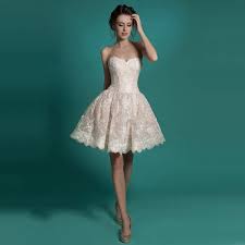 Der hochzeitstag soll der schönste tag im leben werden. 2017 Mini Licht Champagne Spitze Braut Kleider Kurze Brautkleider Korsett 2017 Sommer Brautkleid Vestidos De Noiva Curto Vestido De Noiva Curto Noiva Curtoshort Wedding Gowns Aliexpress