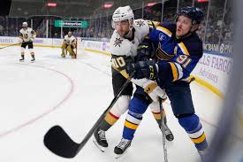 They boiled over thursday as the athletic's jeremy rutherford. St Louis Blues Vladimir Tarasenko Right Gets Tangled Up With Vegas Golden Knights Nicolas Las Vegas Review Journal