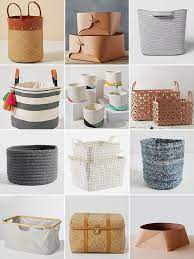To inspire the process, we've gathered the most stylish home organization products, baskets, and bins to boxes on amazon. These Stylish Storage Baskets Will Help Keep Your Home Organized