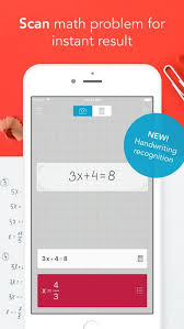 This Free App For Ios And Android Steps You Through Solving A Math Problem That You Scan In With Your Mobile Device Parenting Apps App Handwriting Recognition