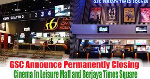 The news comes as a shock for many, as the first location has been around since 1995, while the latter had opened their doors in 2005. Gsc Announce Permanently Closing Cinema In Leisure Mall And Berjaya Times Square Everydayonsales Com News