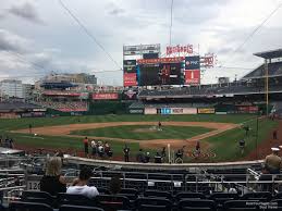 Nationals Park Section 121 Washington Nationals