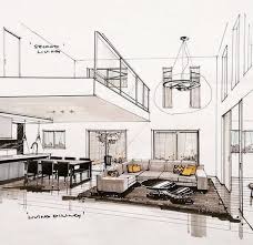Contemporary Home Now On Instagram Via Sketchesnow What Do You Think About This Sketch Sketch Vision Archske Ev Plani Mimari Cizimler Ev Planlari