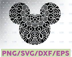 You will need designer edition to use svg files. Mickey Head Svg Mickey Mandala Svg Mickey By Geraldine Shop On