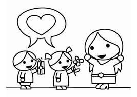 Dibujo Para Colorear Dia De La Madre Con Hijos Img 26449 Dibujos Dia Del Padre Paginas Para Colorear Para Ninos Dibujos Para Colorear