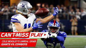 Beasley released his debut single 80 beasley references his quarterback dak prescott as well as cowboys owner jerry jones in one bar: Cole Beasley S Behind The Back One Handed Grab Can T Miss Play Nfl Wk 1 Highlights Youtube