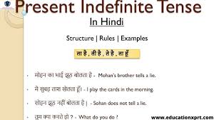 Simple present tense (formula, examples, exercises) | simple present. Present Indefinite Tense Formula Definition And Example And Structure