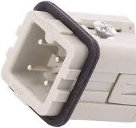 CKSHM 03 Connector: HDC Male CKSH PIN: 4 3+PE Size 21.21 10A 400V ILME :  Amazon.co.uk: Business, Industry & Science