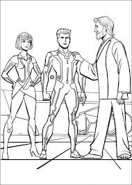 Candy land color pages free printable 001. Tron And Quorra 2 Coloring Page Free Printable Coloring Pages For Kids