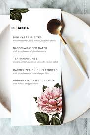 Planning and hosting a mystery dinner with menu how to host a mystery dinner mystery dinners are probably the most rewarding type of meal that any person can plan. Printable Dinner Party Menu Template Design Create Cultivate