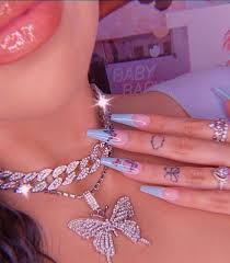 #acrylicnails #glitternails #nailstamp #dragonfly #tuquoise #acrylic #nailart #glitter #nails #black #green #teal. Aesthetic Nails Wallpapers Wallpaper Cave