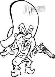 Horse stencil line art, horses, white, face png. Yosemite Sam Stencil Animal Stencil Yosemite Sam Easy Cartoon Characters