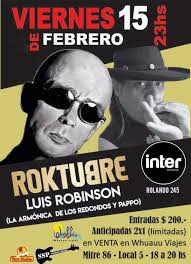 Roktubre con Luis Robinson