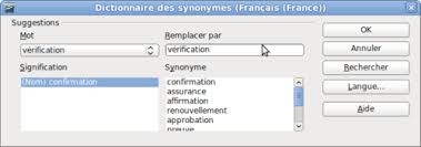 Quip documents unite your team's work and communication, so you can get everything done in one place. Utilisation Du Dictionnaire Des Synonymes Apache Openoffice Wiki