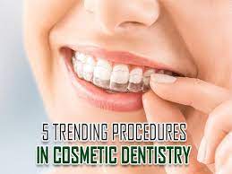 · dental bonding · veneers · crowns · enamel shaping · orthodontics (braces) · types of braces. 5 Trending Procedures In Cosmetic Dentistry The Oaks Dental Center