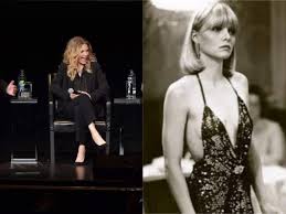 Michelle pfeiffer reflects on the challenging production of 'scarface,' the movie that made her a star, in an interview with darren aronofsky. Michelle Pfeiffer The Moderator Who Asked Michelle Pfeiffer About Her Scarface Weight Is Being Judged For Sexism English Movie News Times Of India