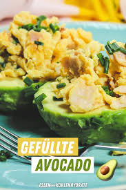 Gefullte Avocado Gefullte Avocado Rezepte Essen