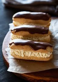 Chocolate Eclairs Eclair Recipe Pastry Recipes Dessert Recipes