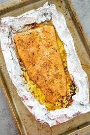 Spray foil with cooking spray, wrap salmon fillet tightly in foil and keep same cooking time. Cajun Garlic Baked Salmon The Salty Marshmallow