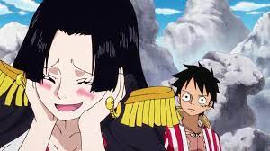 2.) any stretched limbs she hit will crumble. Monkey D Luffy On Twitter Manga Anime One Piece Luffy And Hancock Hancock And Luffy
