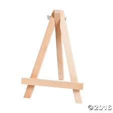 Tabletop Easel Oriental Trading Tabletop Easel Diy Easel Wooden Easel