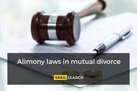 Order/judgment/decree of divorce passed by the said district court nothing more. Alimony Laws In Mutual Divorce Vakilsearch