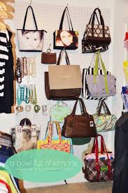 The best way to organize purses in an entrance that doesn't have a closet: How To Organize Purses Keep Handbags Organized