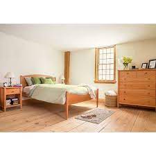 Vermont Made Shaker Moon Bed Hand Crafted In Vermont Solid Wood Bed Cherry Bedroom Furniture Shaker Style Furniture Shaker Style Bedroom