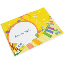 Resim Defteri Spiral Orta Boy 25x35 Cm Marketpaketi