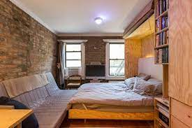 9 New York City Micro Apartments That Bolster The Tiny Living Trend Small Apartment Nyc Micro Apartment Tiny Apartments