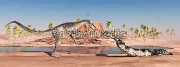 It has surpassed the gigantophobis as the largest snake since it's discovery. Megalosaurus Und Titanoboa Attackieren Sich Gegenseitig Stockfoto 15834417 Bildagentur Panthermedia