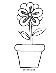 20 inspiration flower vase drawing shading easy. How To Draw Flowers Easy Ways To Draw Simple Flowers Craftsonfire