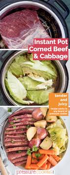 Add the potatoes, carrots, and cabbage. Instant Pot Corned Beef And Cabbage Pressure Cooking Today