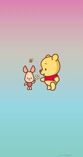 How to home screen layout lock and unlock huawei y7 prime 2019. Winnie The Pooh Piglet Iphone Lock Screen Home Screen Winnie The Pooh Pastel 640x1196 Wallpaper Teahub Io