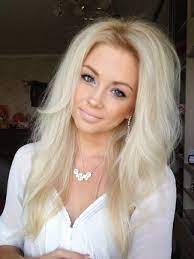 Light Blonde Color Light Blonde Hair Bleach Blonde Hair Hair Styles
