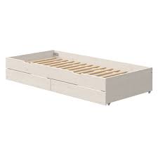 Dans les chambres d'enfants, les lits à tiroirs sont particulièrement adaptés au rangement des jouets. Bloc Lit Gigogne Et Tiroirs De Rangement Classic