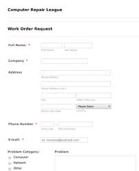 The information includes a mix of atomic results, text reports, images, and codes. It Service Request Form 2 Form Template Jotform
