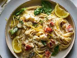 Creamy Lemon Pasta With Lobster The Best Date Night In Dinner