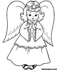 Our free printable page, sheet or. Christmas Angels Coloring Page Print Out For Kids Printable Coloring Pages For Kids Nativity Coloring Pages Christmas Coloring Sheets Angel Coloring Pages
