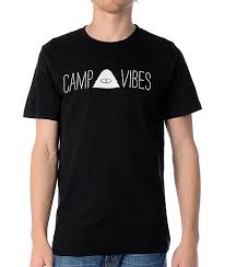 Poler Camp Vibes Black T Shirt Zumiez